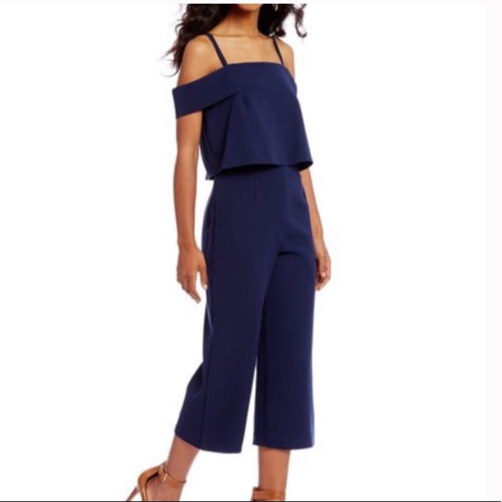 Gianni Bini Navy Jumpsuit